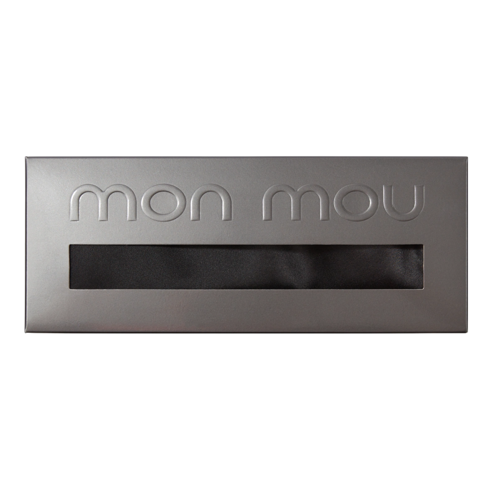 MON MOU Soft Silk Pillowcase Black - Наволочка з натуральним 100% шовком - фото №2 MON MOU Soft Silk Pillowcase Black - Наволочка з натуральним 100% шовком - фото №2